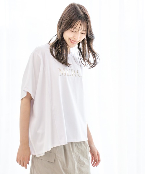 

Футболка с логотипом, сухой хлопок, фольгированная отделка Jayro, белый