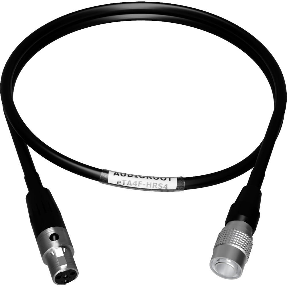 

AUDIOROOT Hirose 4-Pin Male to Switchcraft 4-Pin Mini ETA4F-HRS4