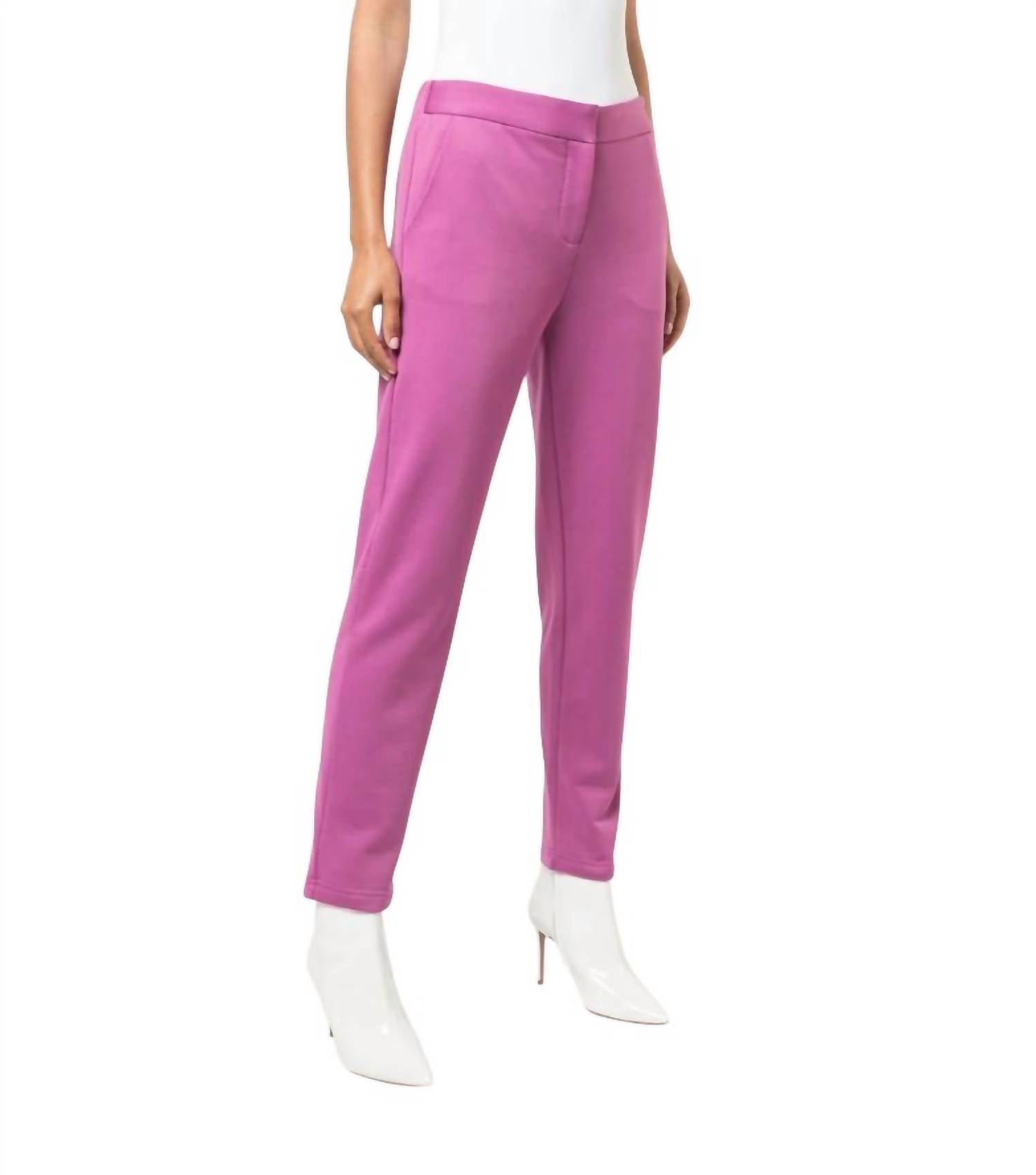 

Брюки Kramer Slim Straight Leg в розовом цвете A.L.C.