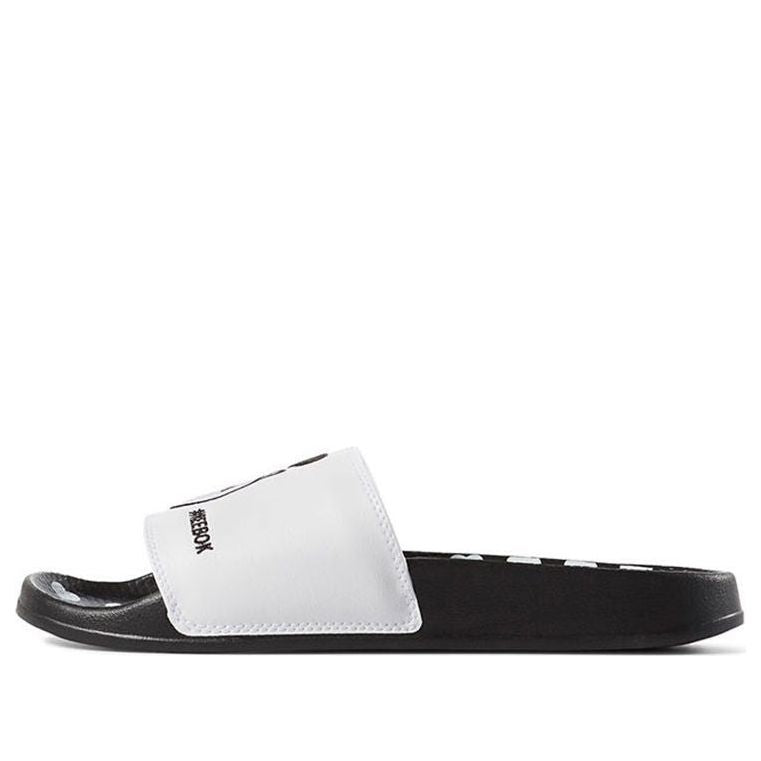 

Шлепанцы Reebok Classic Love Black White Slippers, черный