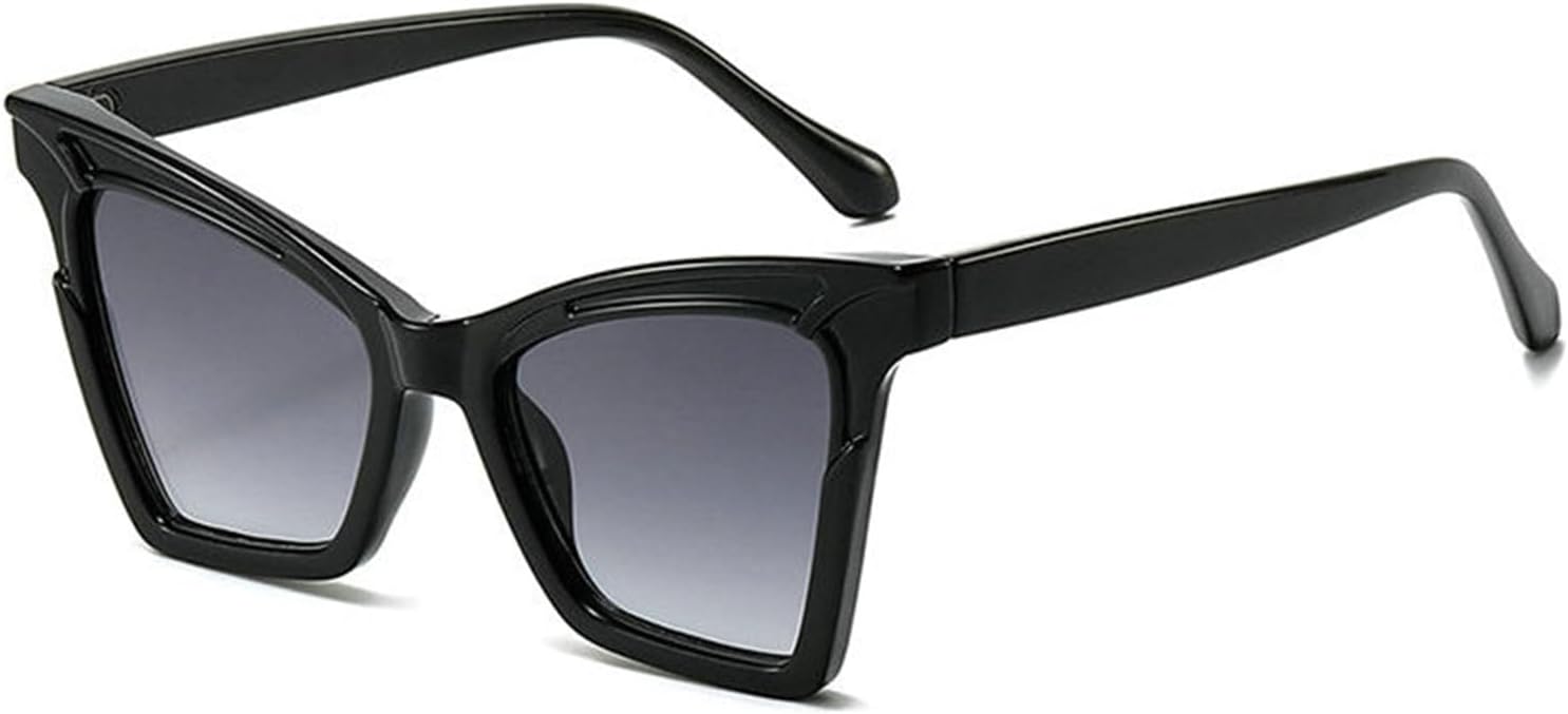 

Классические квадратные солнцезащитные очки «кошачий глаз» от Helena, женские, 2025 год, роскошные винтажные солнцезащитные очки большого размера, черные, с защитой от УФ-излучения UV400, C1