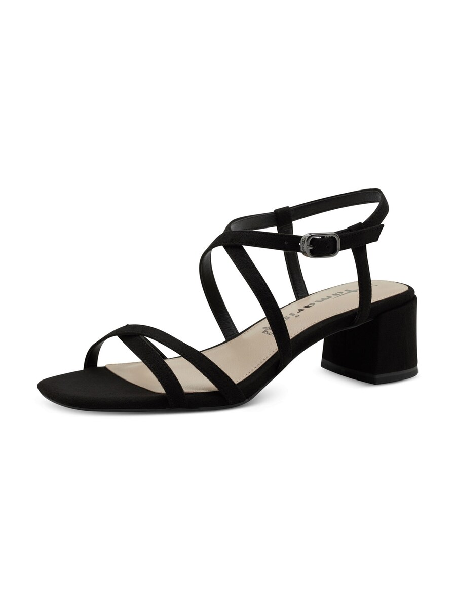 Сандалии с ремешками Tamaris, Black