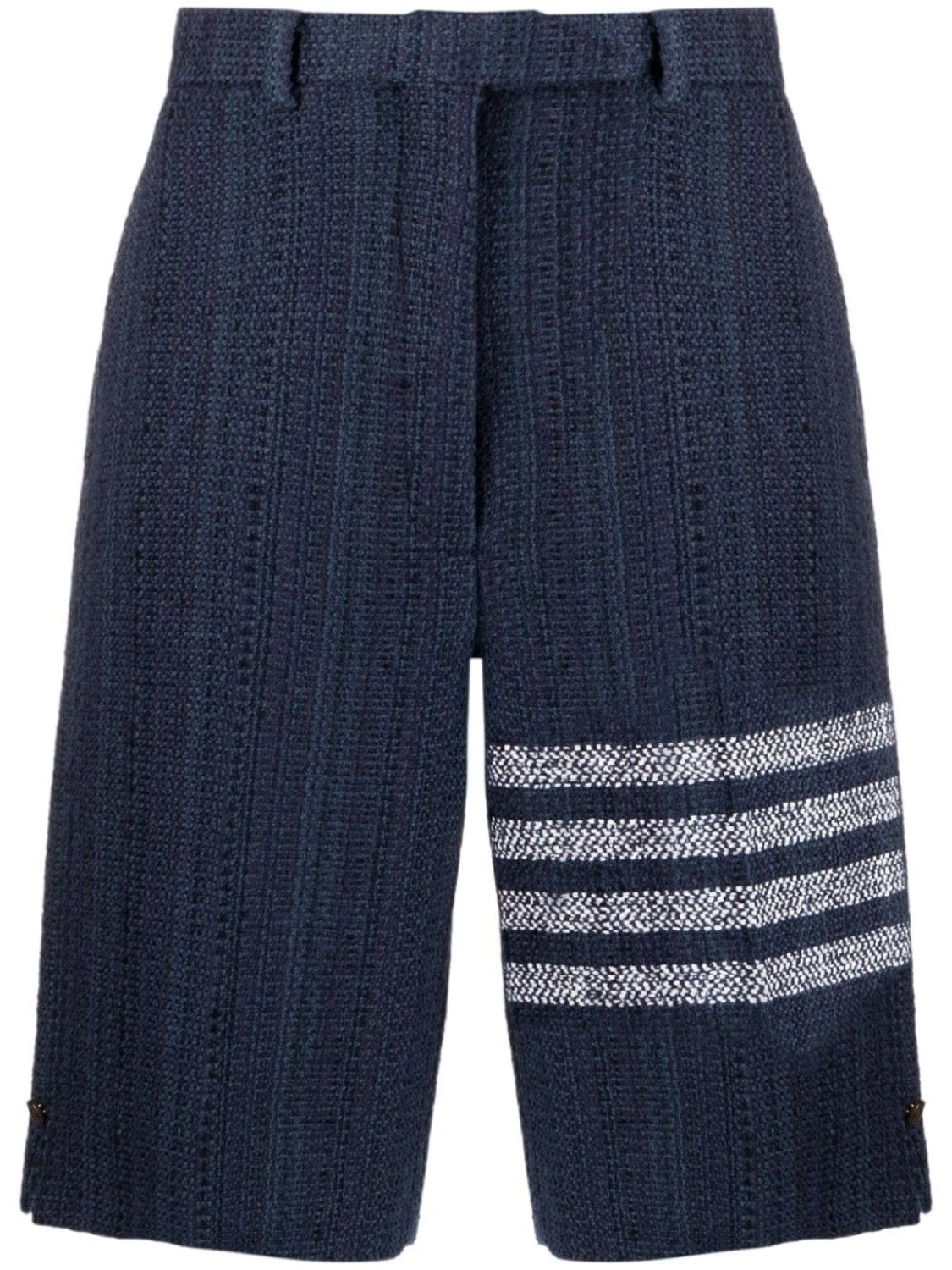 

Thom Browne шорты с завышенной талией и полосками 4-Bar, синий