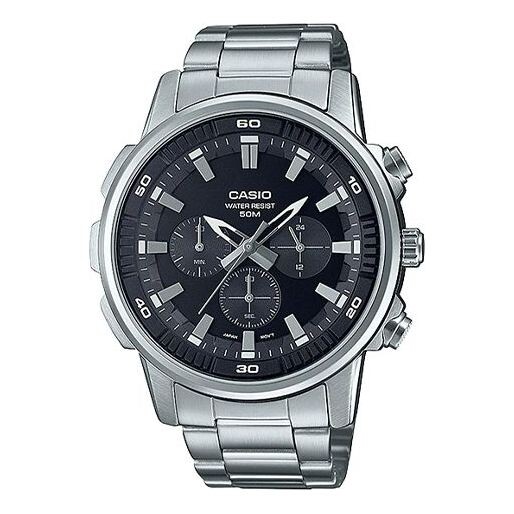 

Часы Casio Dress Classic Analog Watch 'Black Silver', черный