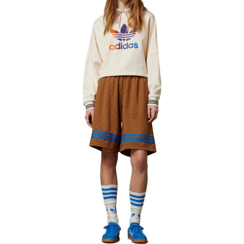 SS23 Adicolor 70s Retro Series Толстовка женская Wonder White Adidas Originals — фото 2