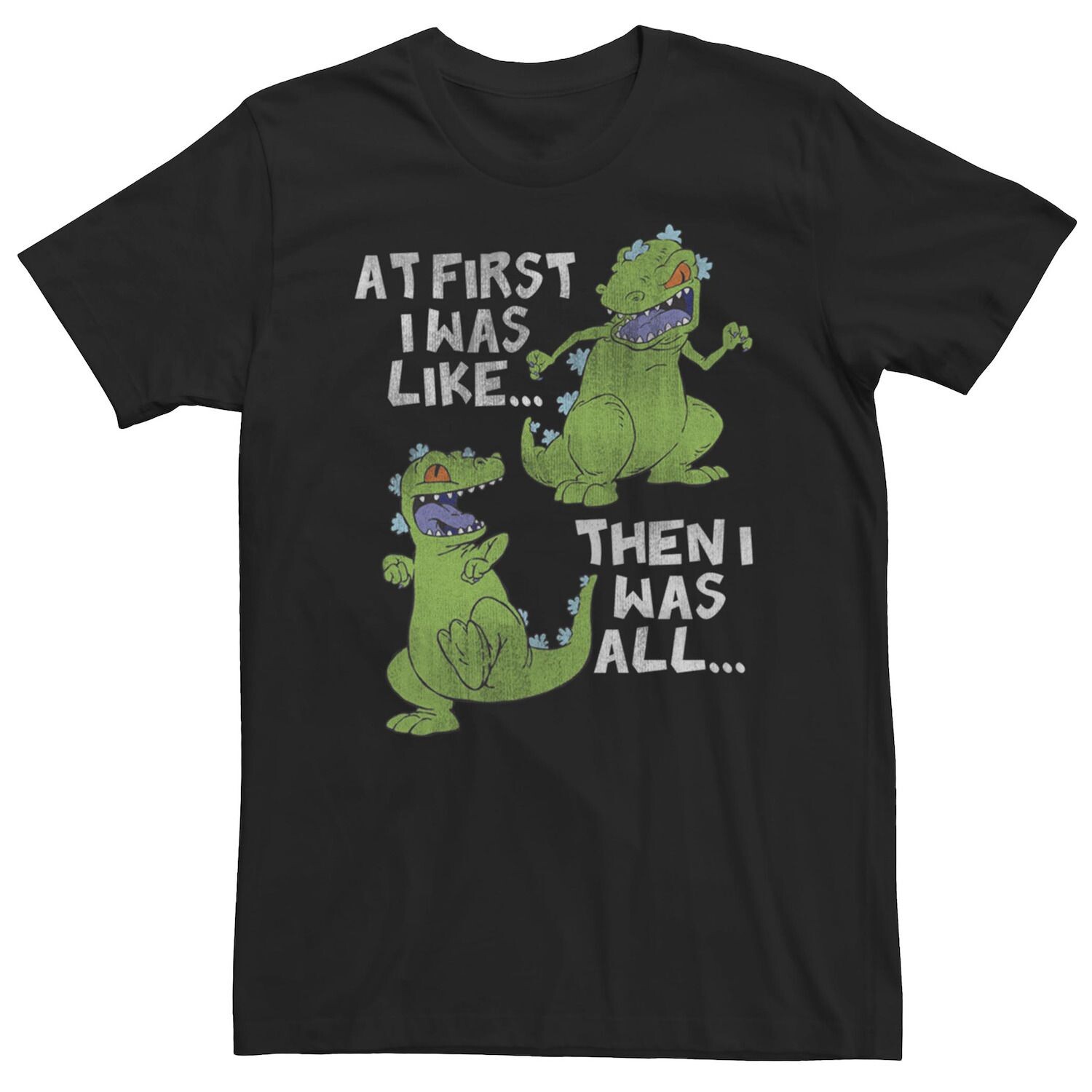 

Мужская футболка Rugrats Reptar Moods Licensed Character