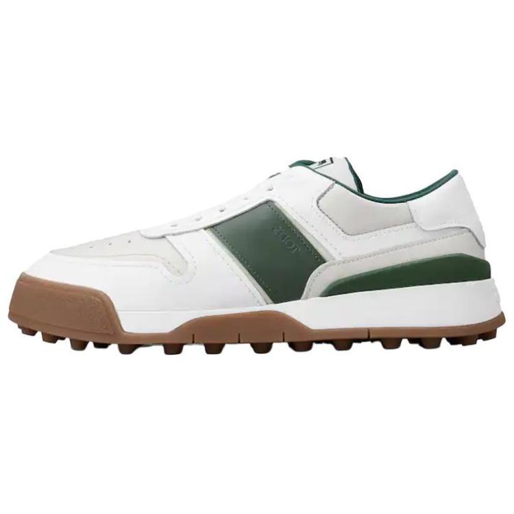 

TOD'S Низкие кроссовки для скейтбординга, мужские, белые, зеленые