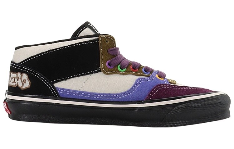 Кроссовки Vans Og Half Cab Lx Brain Dead Multi Color — фото 2
