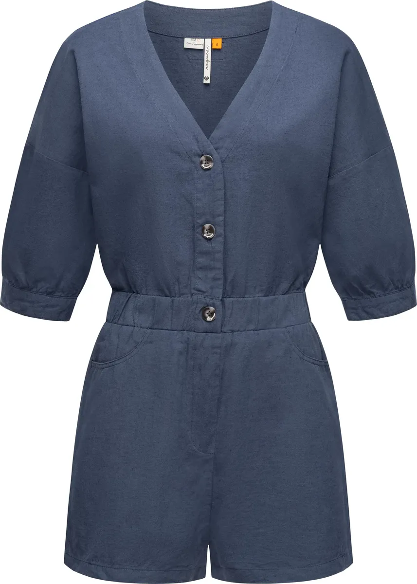 

Комбинезон Ragwear "Ipsi", шикарный, короткий женский комбинезон в стиле милитари, цвет морской волны