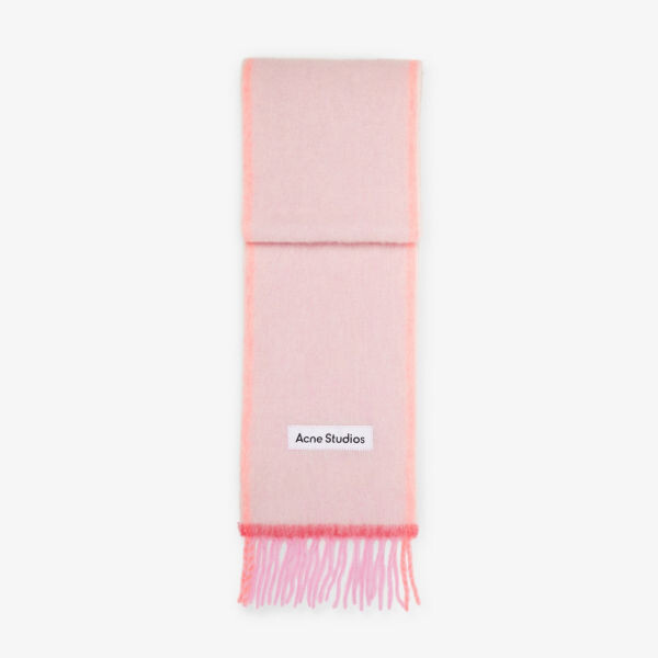 

Шарф от прыщей Acne Studios, розовый