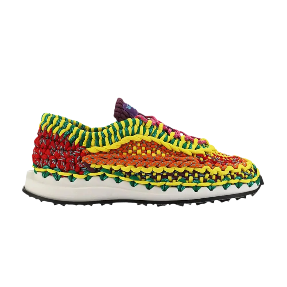 Кроссовки Valentino крючком, мультиколор