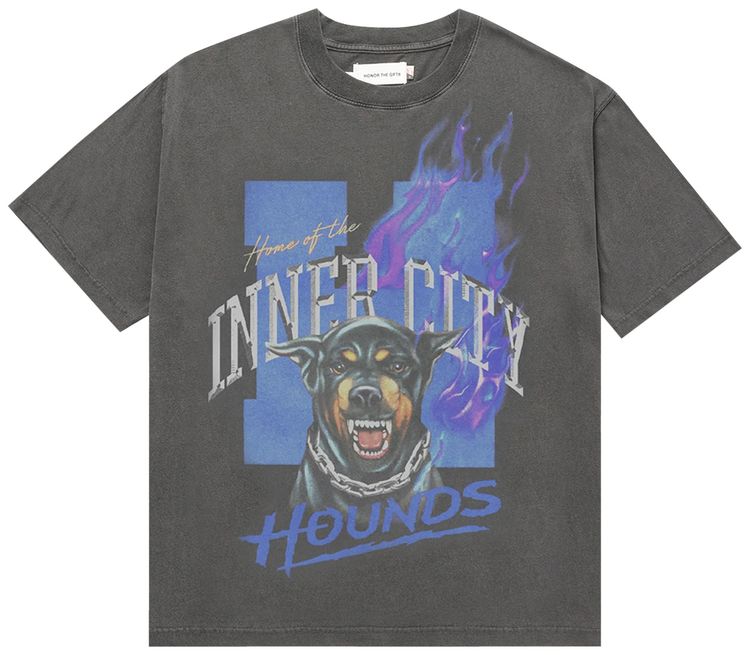 

Футболка Honor The Gift Inner City Hounds T-Shirt 'Black', черный