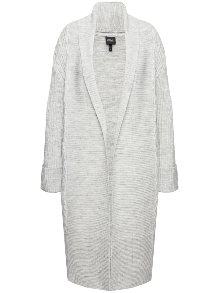 

Спортивная куртка Ulla Popken Strickjacke, цвет hellgrau mélange