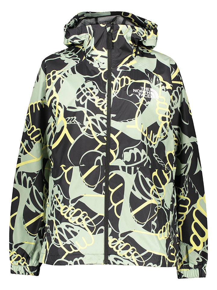 

The North Face Функциональная куртка зелено-черного цвета
