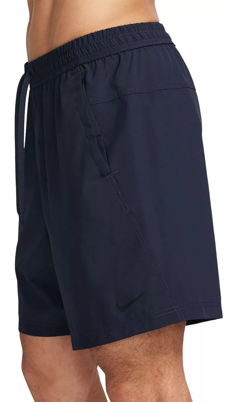 Мужские универсальные шорты без подкладки Nike Dri-FIT Form 7 дюймов, цвет Obsidian — фото 3
