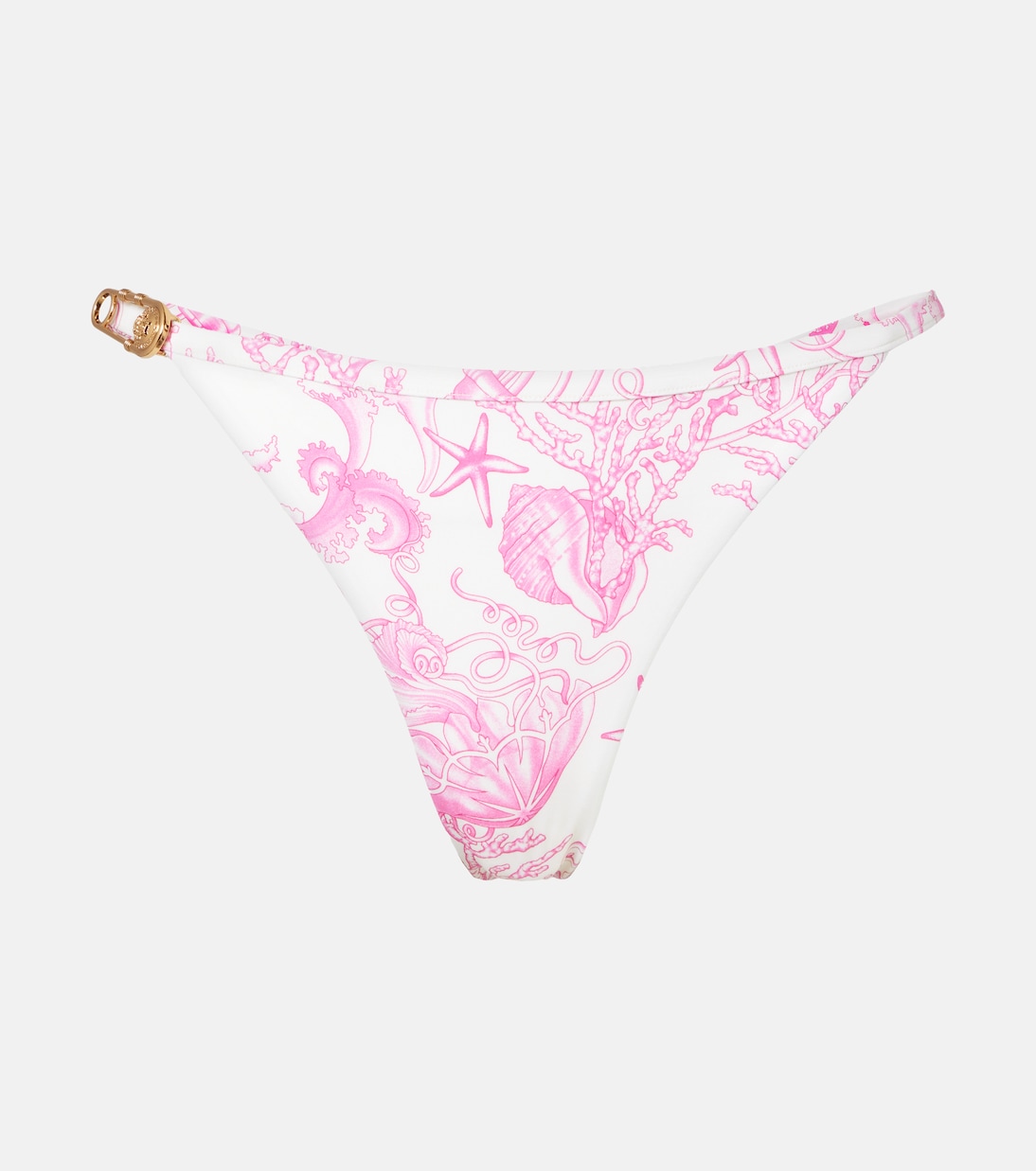 

Плавки бикини с принтом Versace, Eggshell+Dragonfruit