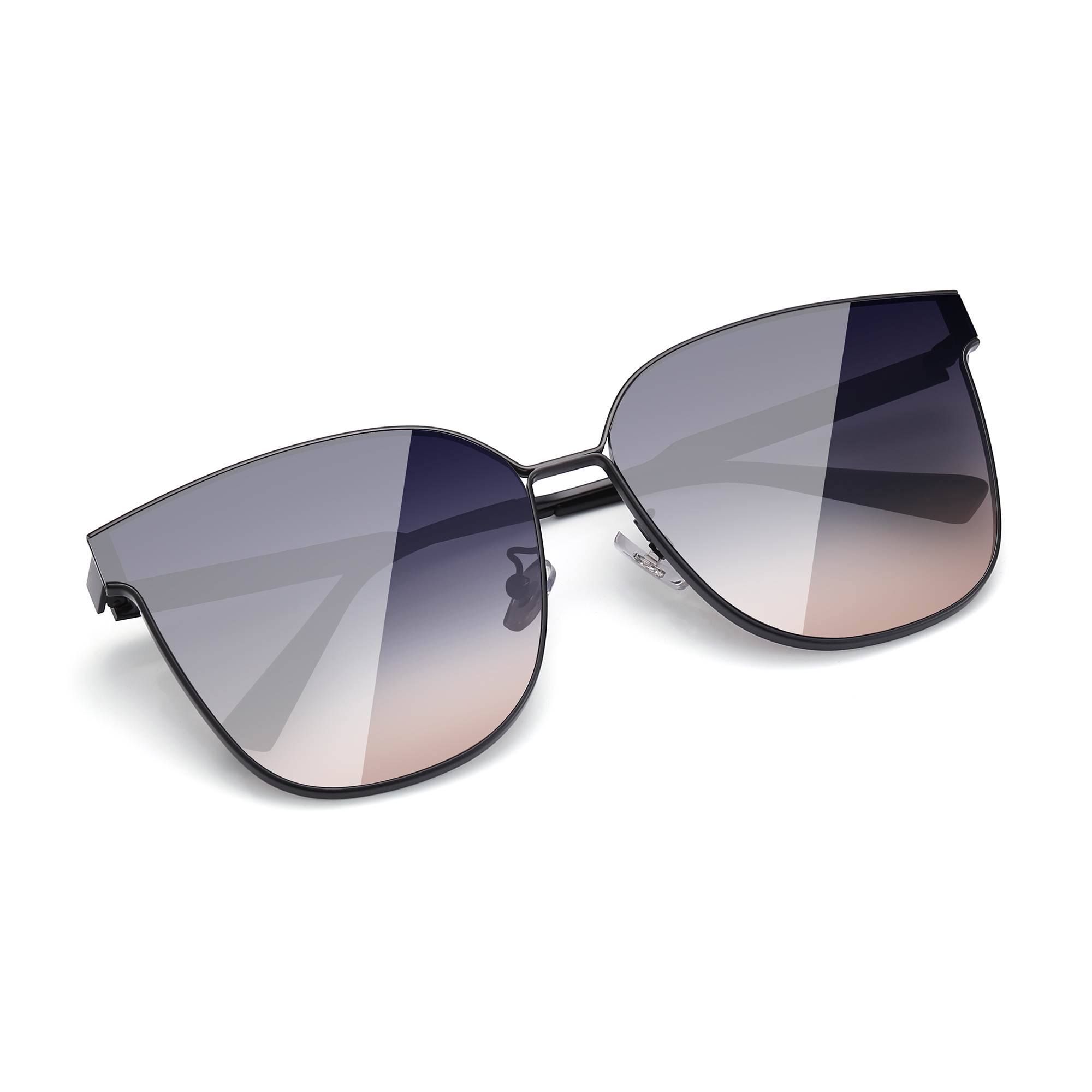 

Солнцезащитные очки Alloy Square унисекс PULAIS, Black Frame with Gradient Blue Lens