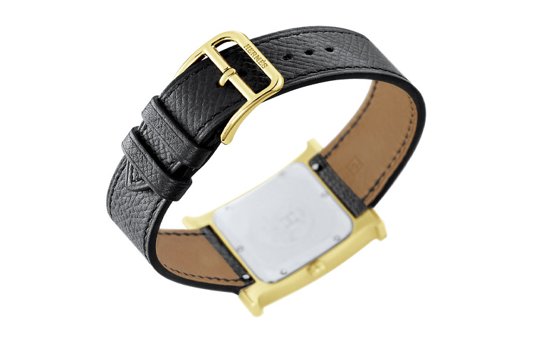Hermes Женские наручные часы Heure H с кварцевым механизмом, диаметр 30*26 мм, белый циферблат — фото 4