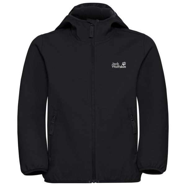 

Детская куртка Fourwinds - куртка Softshell Jack Wolfskin, черный