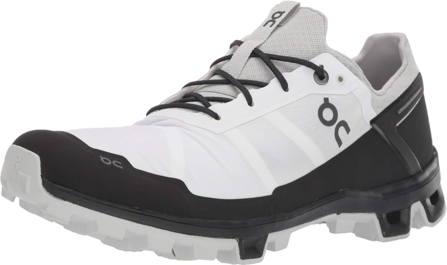 

Мужские кроссовки ON Running Cloudventure Peak текстильные синтетические, белый/черный