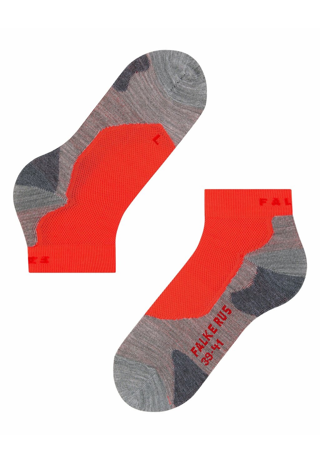 

Спортивные носки RU5 RACE SHORT RUNNING FUNCTIONAL EXTRA-LIGHT-CUSHIONED FALKE, цвет neon red