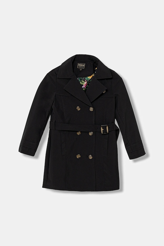 

Детский тренч Guess, черный