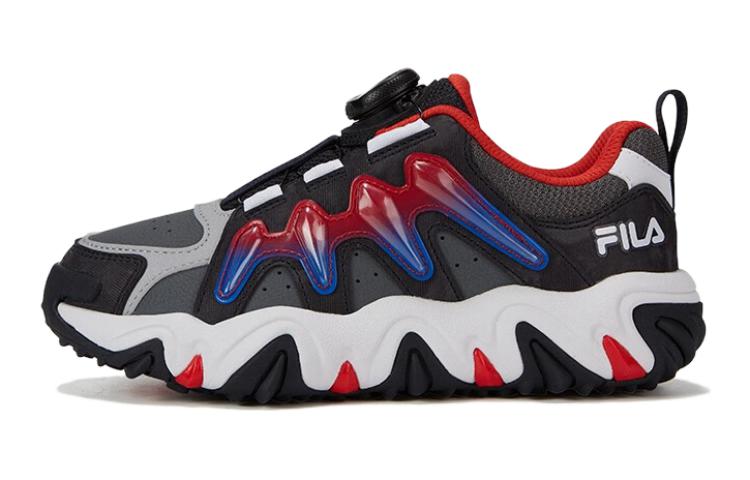 

FILA KIDS Амортизирующие износостойкие детские тренировочные кроссовки gray blue kids'