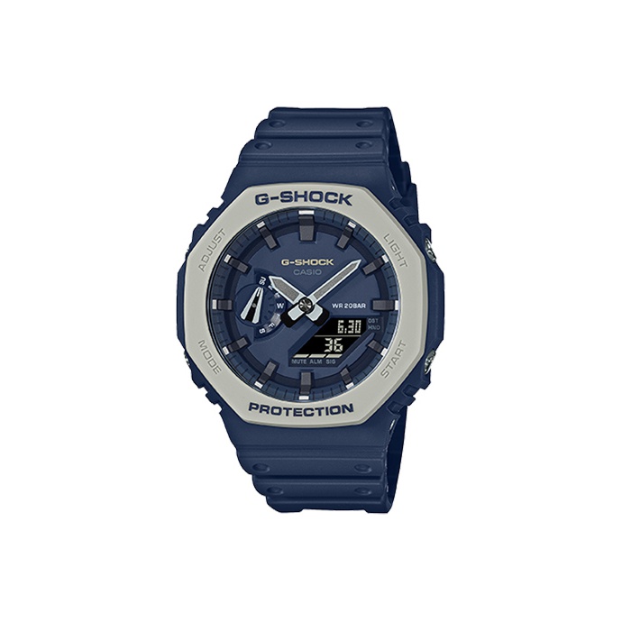 

G-SHOCK Часы G SHOCK Quartz Movement Resin Strap Watch Men's Watch Blue Dial, Blue