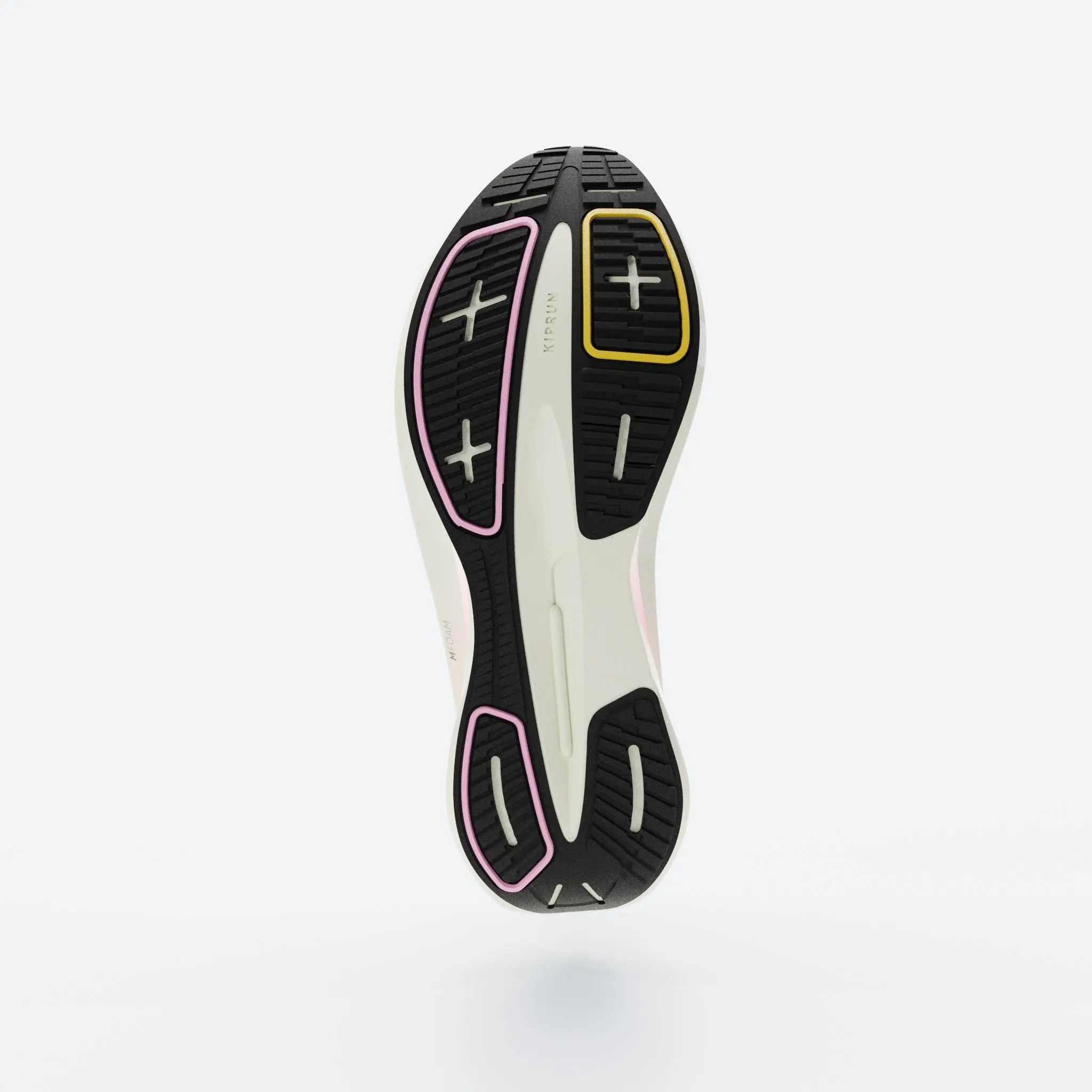 Женские амортизирующие лёгкие беговые кроссовки Kiprun CUSHION 500 для средних дистанций — фото 4