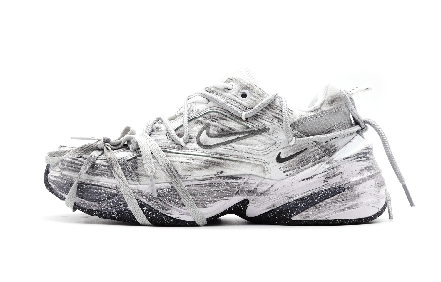 

Кроссовки Nike M2K Chunky Sneakers Women's Low-top White/gray, серый