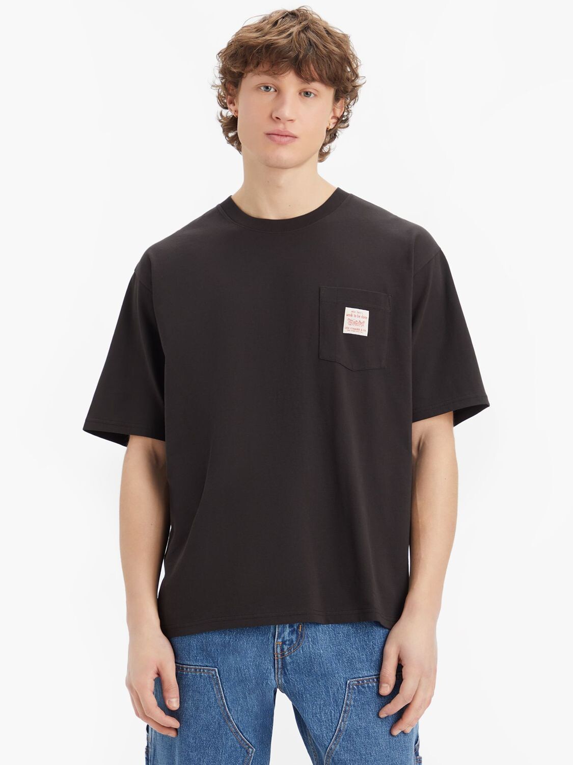 

Футболка с коротким рукавом Levi's Workwear, Метеорит