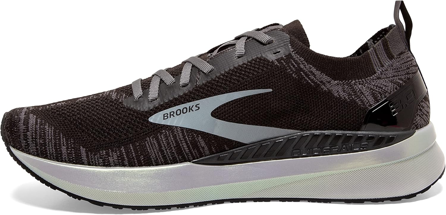 Мужские беговые кроссовки Brooks Bedlam 3, белый/черный — фото 3