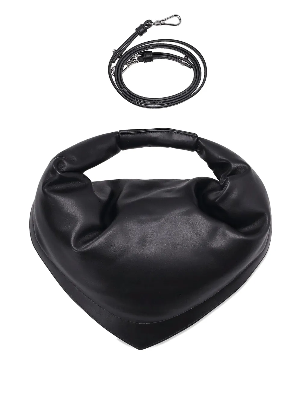 

Сумка-тоут Medium Tortellino с верхней ручкой Federico Cina, черный