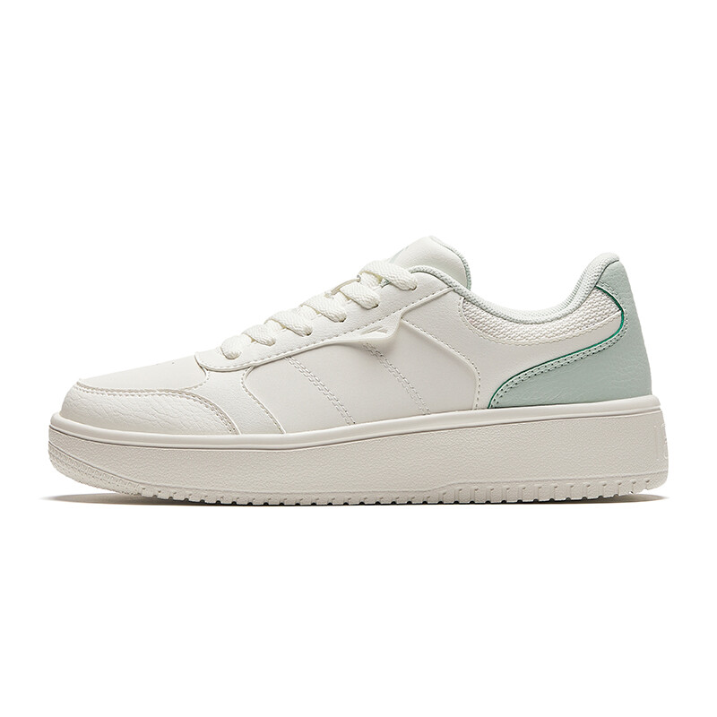 

Кроссовки ANTA Skateboarding Shoes Women's Low-top White/Green, зеленый