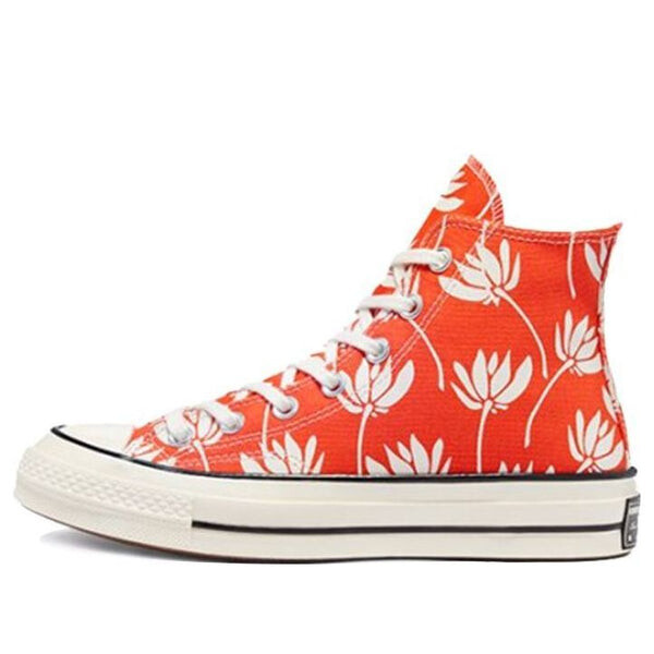 Кроссовки chuck 70 high 'summer spirit - bright poppy' Converse, оранжевый