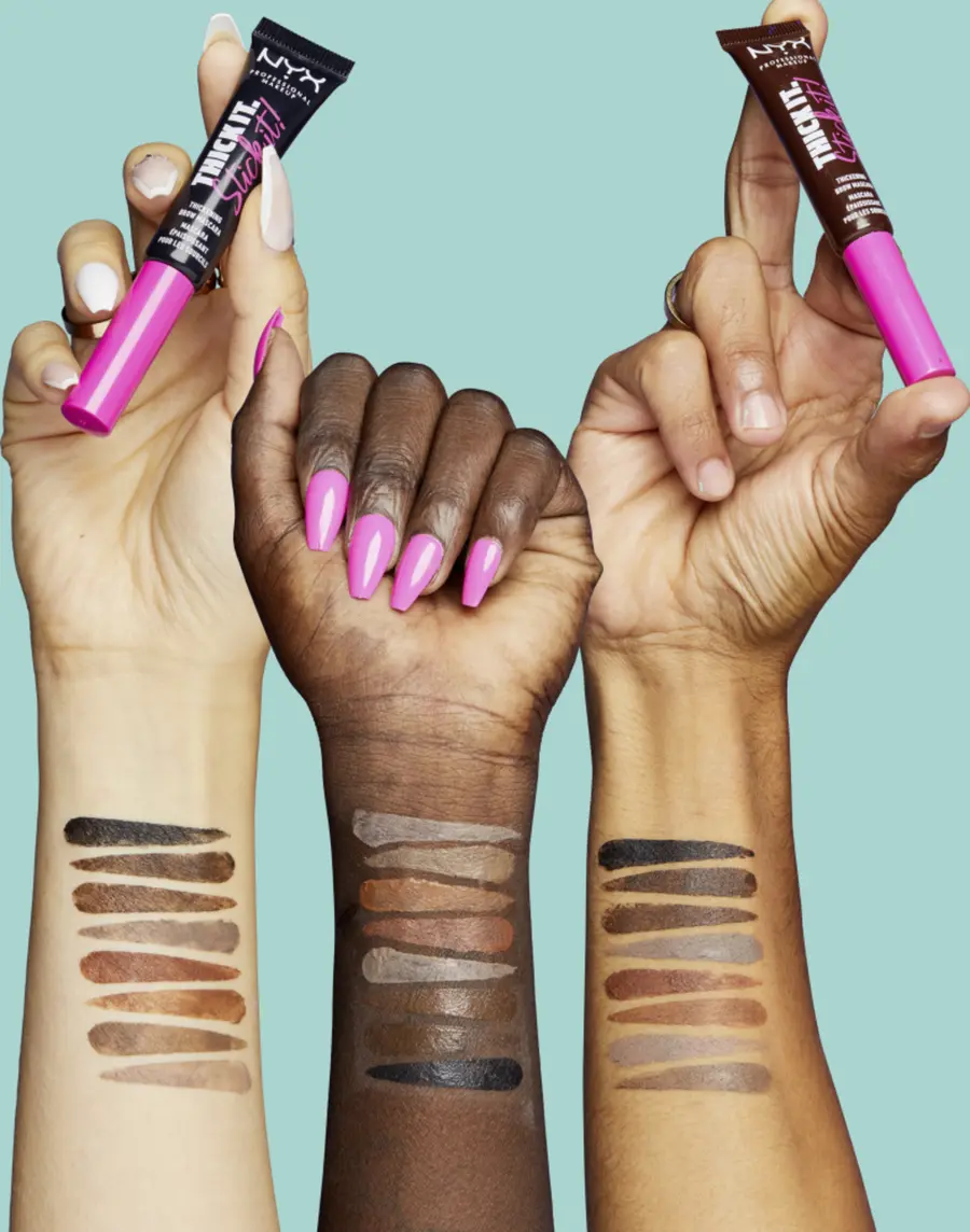 Гель для бровей NYX Professional MakeUp Thick it. Stick it! Brow Mascara 06 Brunette — фото 3