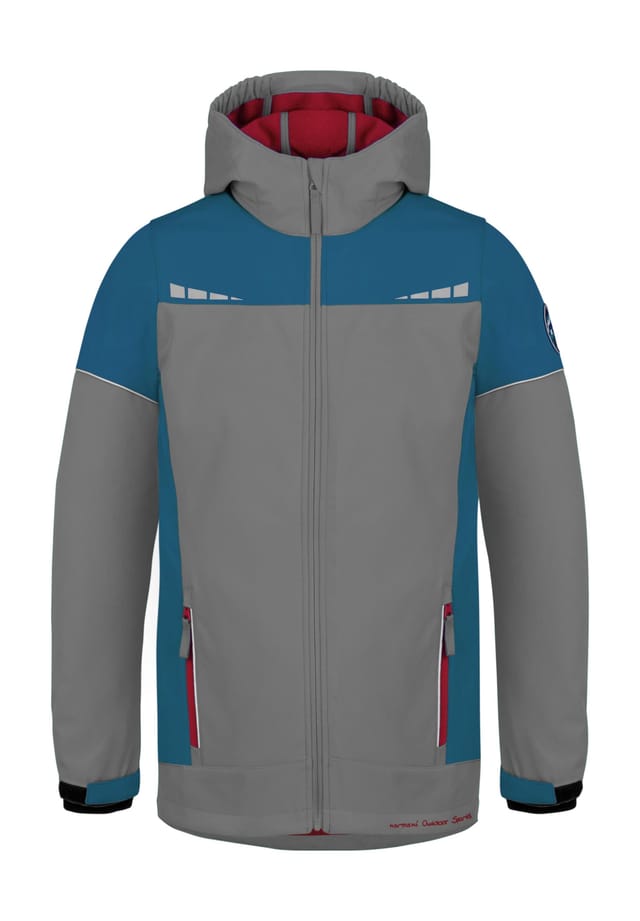 

Детская куртка softshell Galway Normani, мультиколор