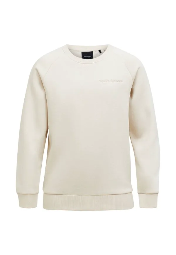 Оригинальная толстовка с небольшим логотипом jr. Peak Performance, Sandbeige