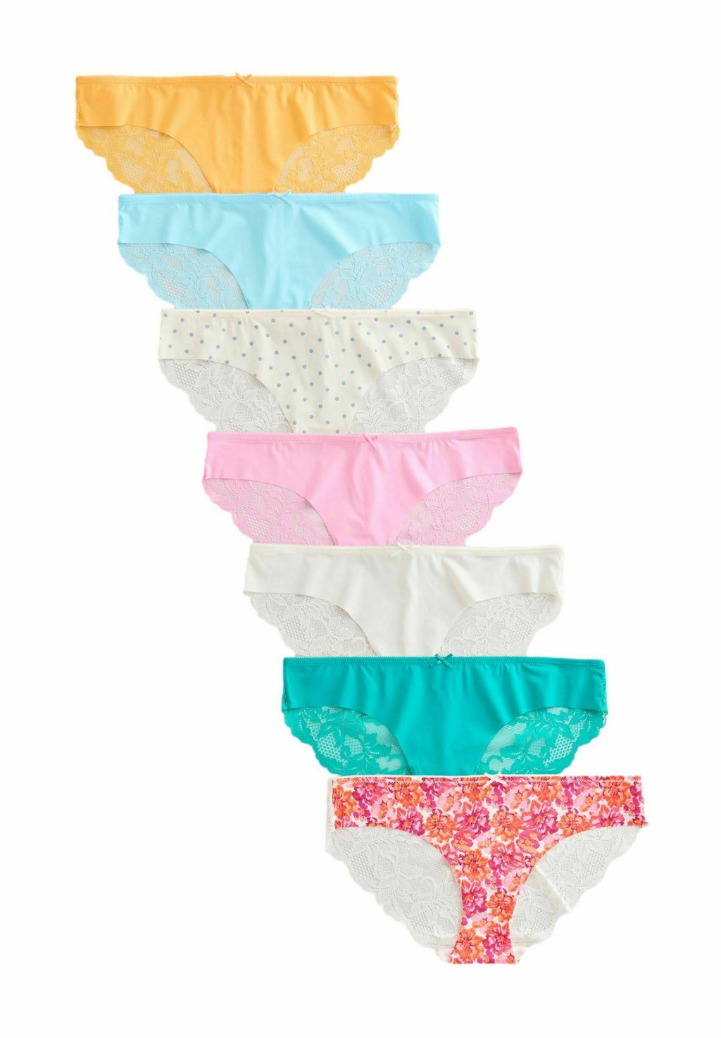 

Трусы BRAZILIAN FIT - BACK KNICKERS 7 PACK Next, розовый