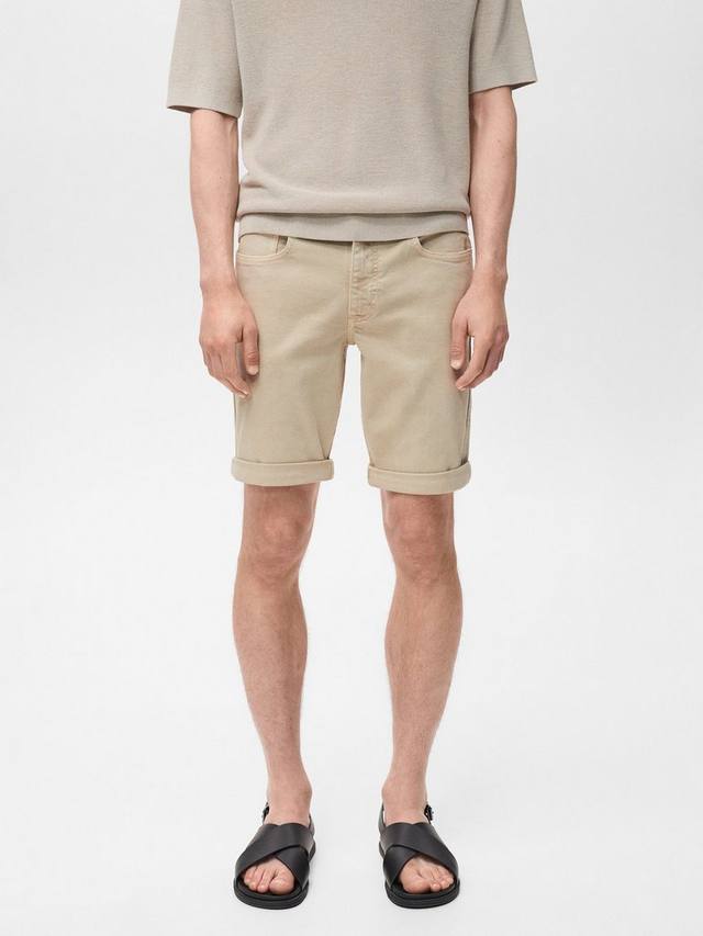 

Шорты Nepto из хлопковой смеси Mango, Pastel Brown