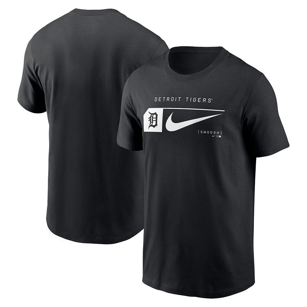 

Мужская черная футболка с логотипом Nike Detroit Tigers Fashion, цвет Tgr Black
