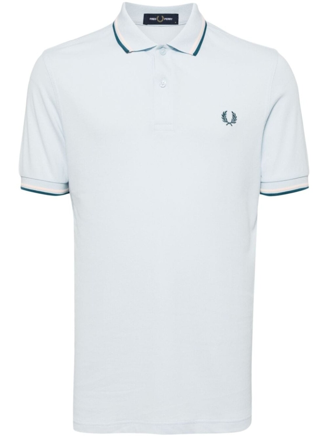 

Fred Perry рубашка поло с вышитым логотипом, синий