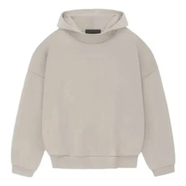 Толстовка Fear of God Essentials FW23 Hoodie 'Silver Cloud', цвет cloud silver — фото 2