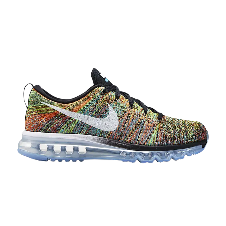 Кроссовки Nike Wmns Flyknit Air Max 'Multi-Color', разноцветный