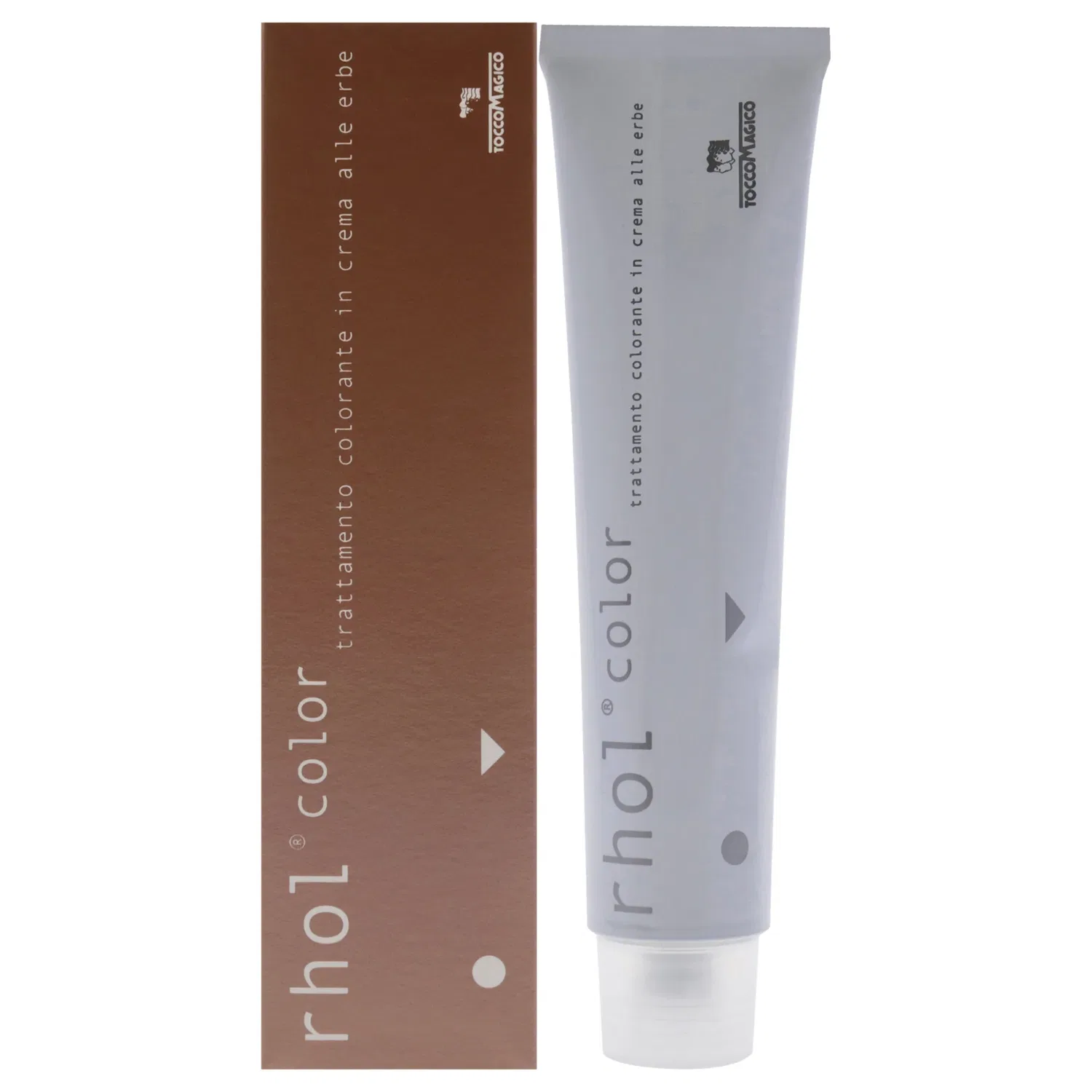 Полуперманентная краска для волос Rhol Demi Permanent Hair Color - 7D Mediterranean Gold от Tocco Magico, подходит для мужчин и женщин - 2 унции (57 г)
