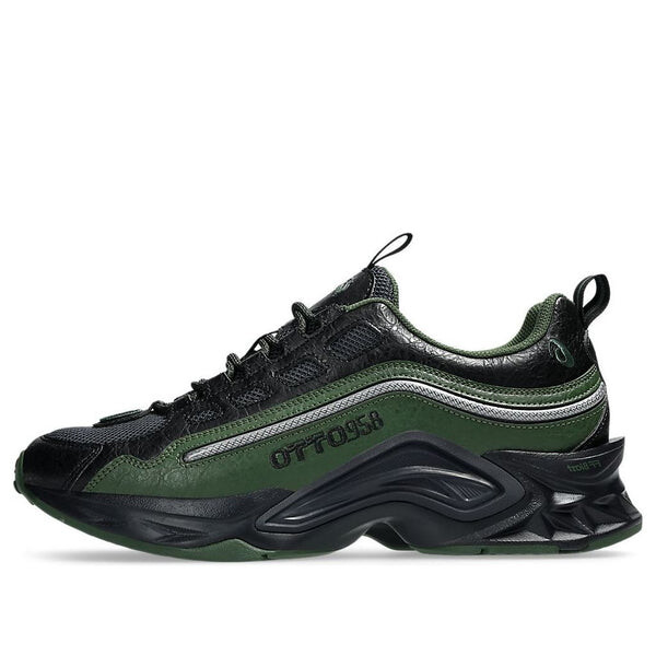 

Кроссовки x otto958 protoblast-cmlvii 'green black' Asics, зеленый
