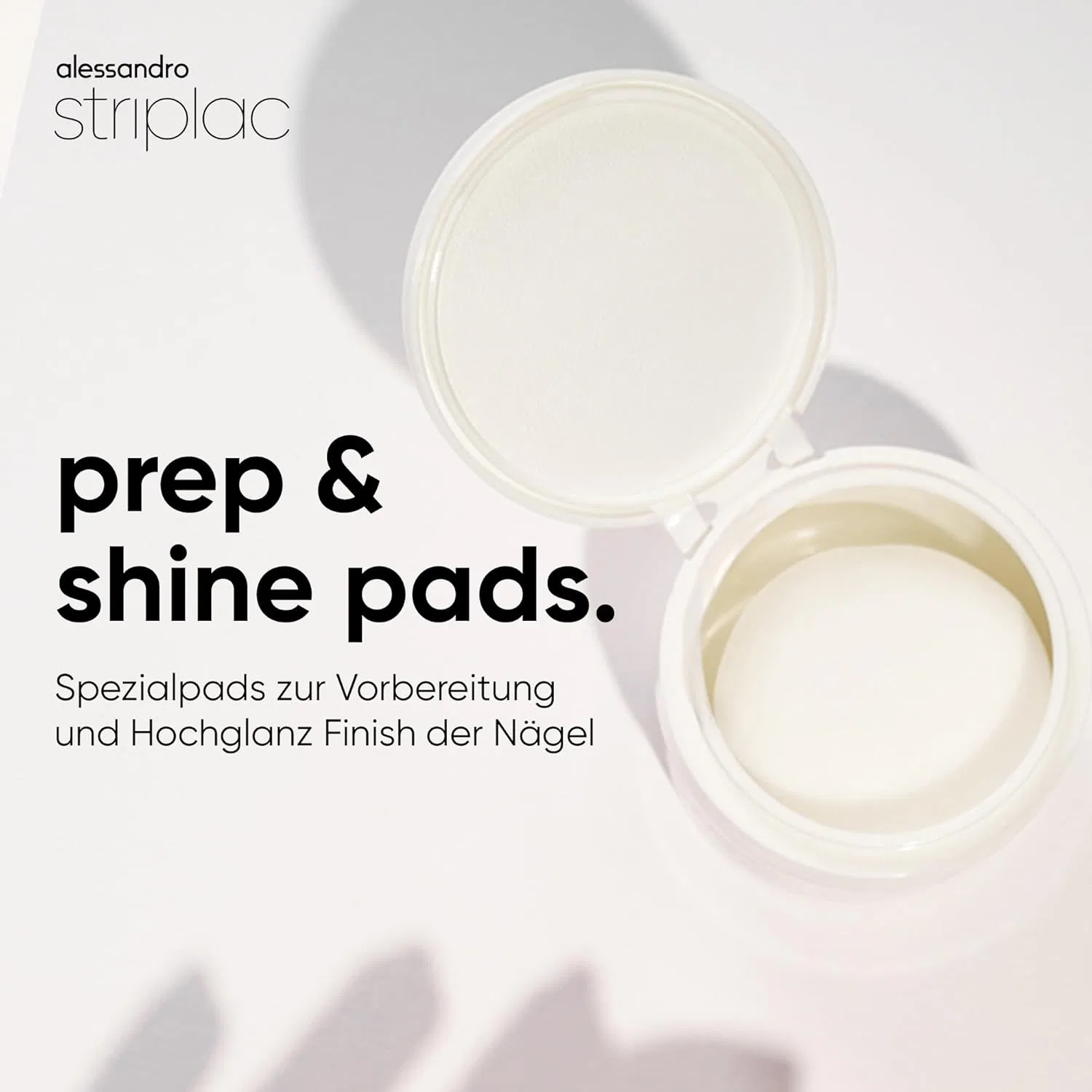 Подушечки alessandro Striplac Prep & Shine Pads для ногтей, 50 шт. Alessandro — фото 2