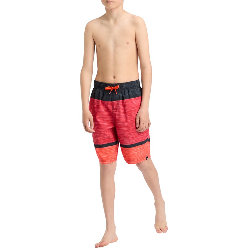 Swimming shorts ju.-swimming shorts lario b melange stripe Firefly, красный — фото 2