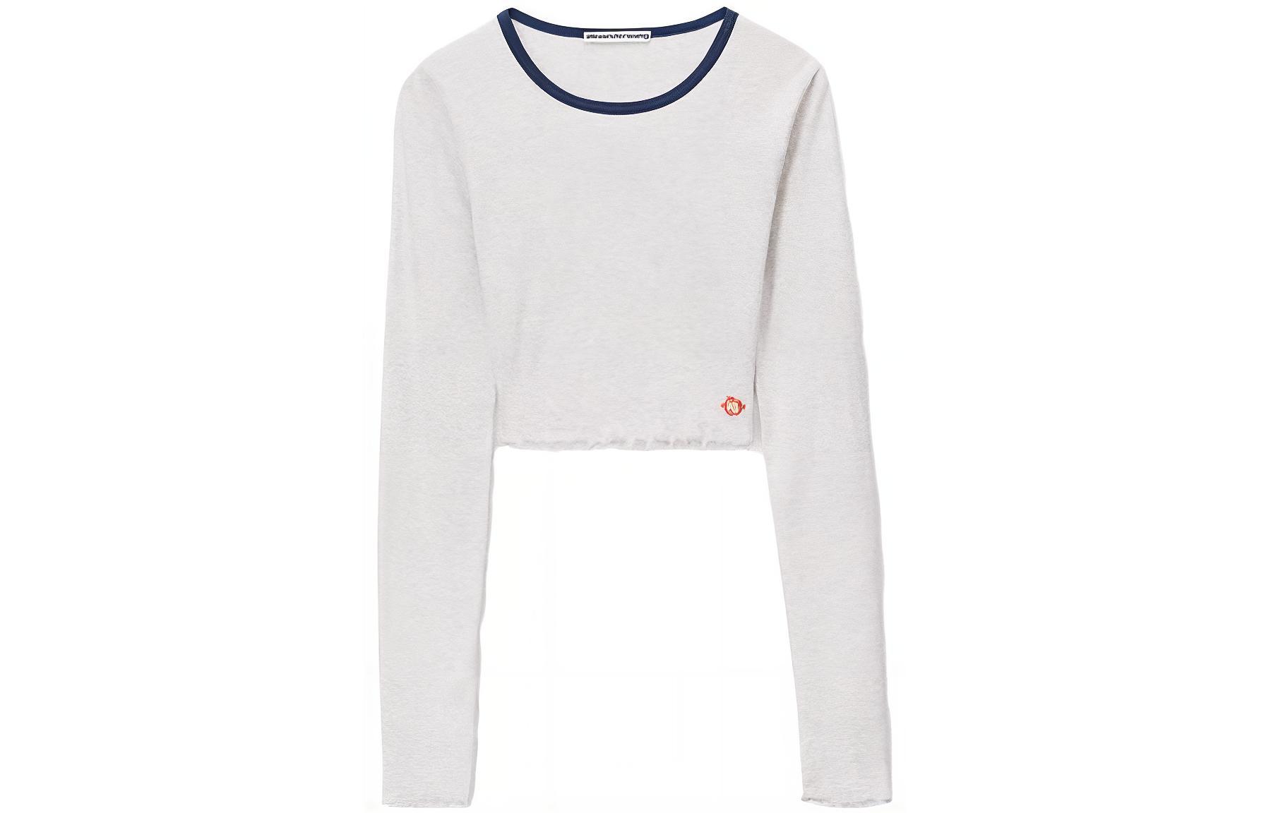 

Футболка женская серая SS24 Regular Alexander Wang