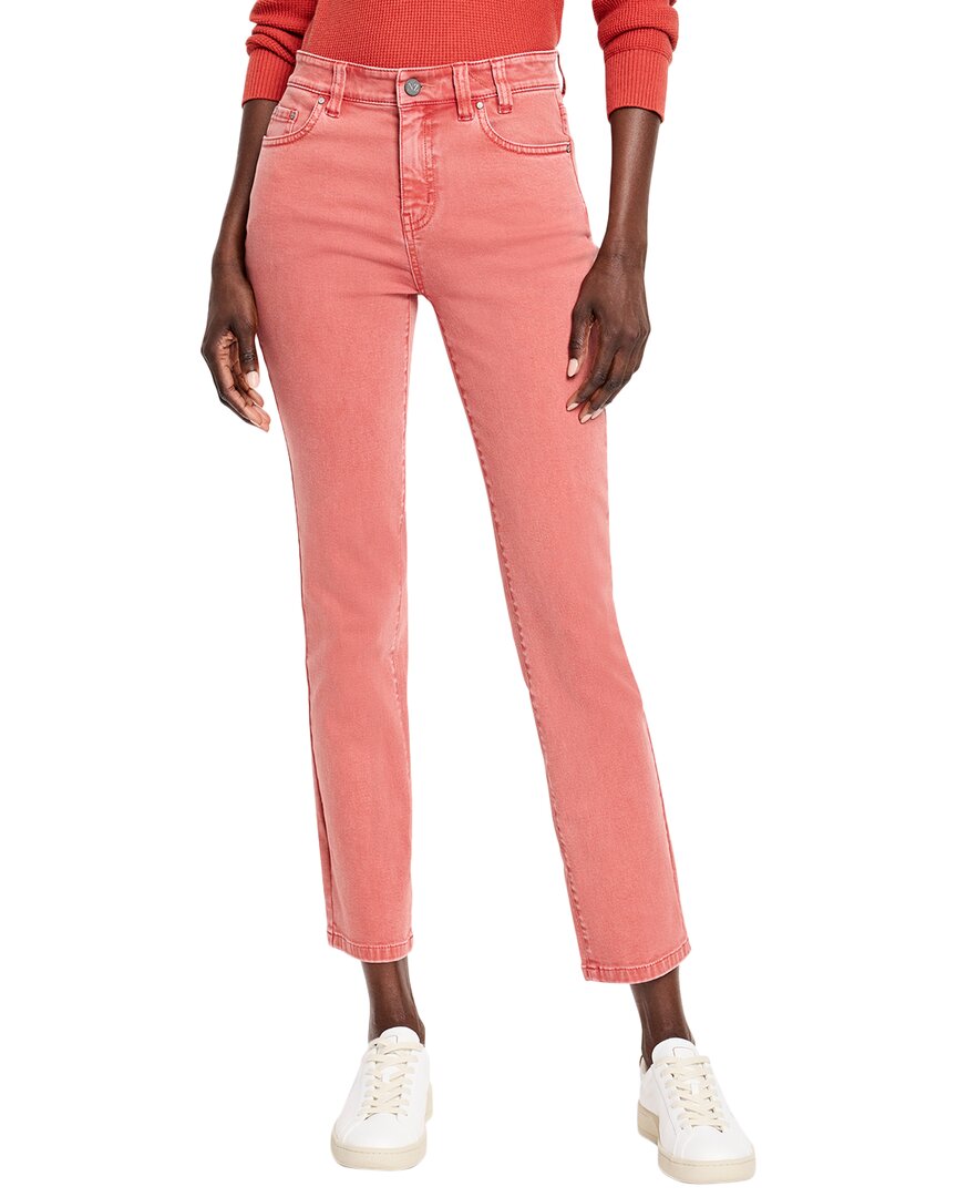 

NIC+ZOE Прямые джинсы с заниженной талией Nic + Zoe, красный